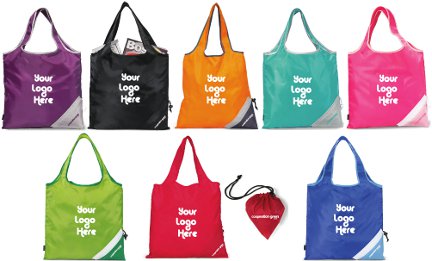 Reusable shopping bags with logo deals