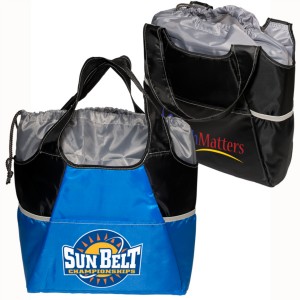 Insulated Drawstring Tote