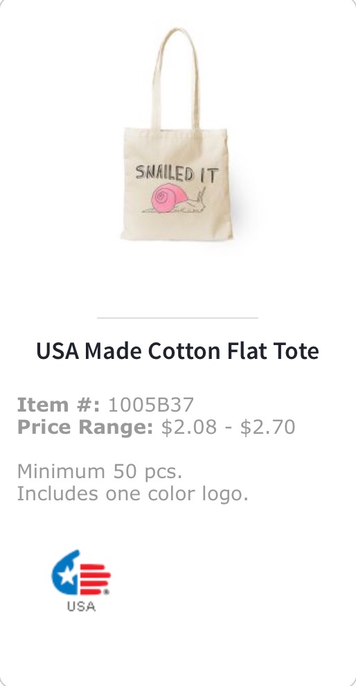 Made in USA Custom Bags