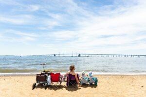 mesh beach bag