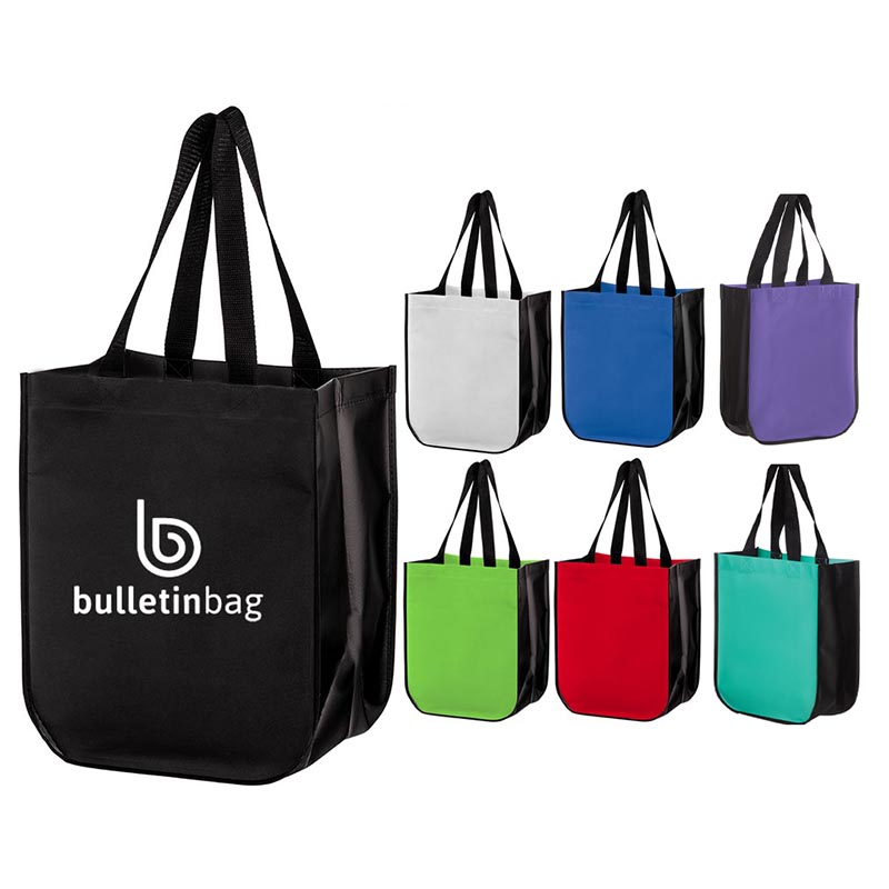 Mia Matte Custom Laminated Tote Bags Wholesale with Business Logos