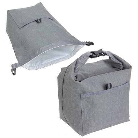 Lava Lunch 860006273316 Heather Gray Lunch Bag, Size: One Size