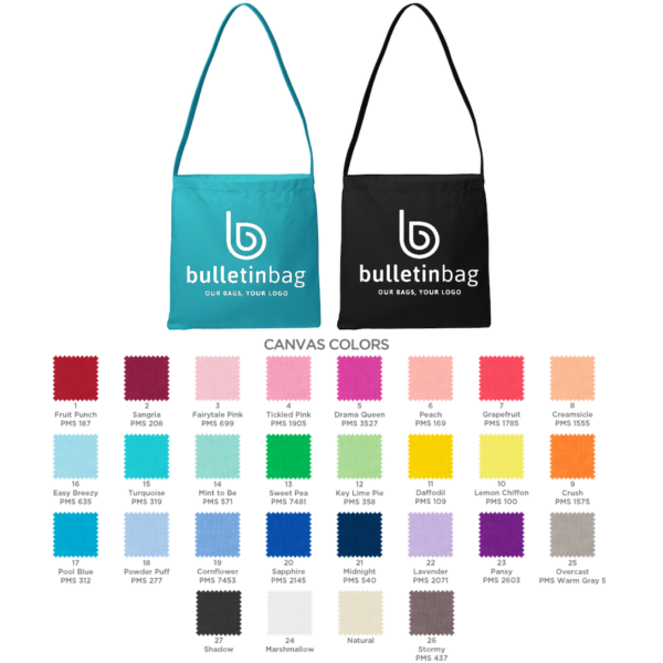 Colored Cotton Crossbody Bag