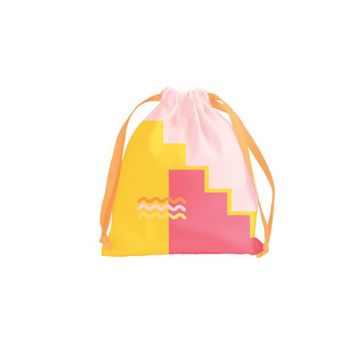 Full Color Ripstop Treasure Bag with Ribbon Drawstring