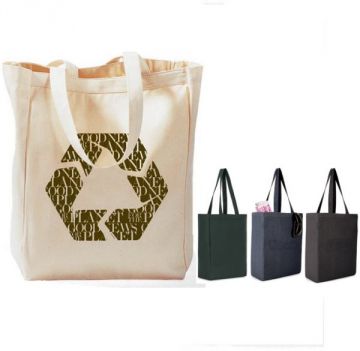 Cotton Canvas Reusable Grocery Bag