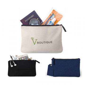 Cotton Pouch with Hang Tag