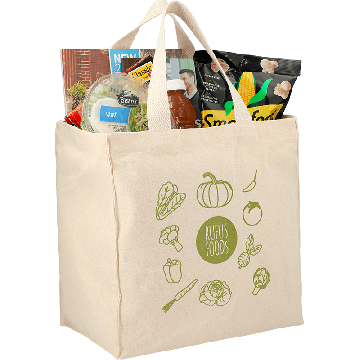 Small Cotton Grocery Tote