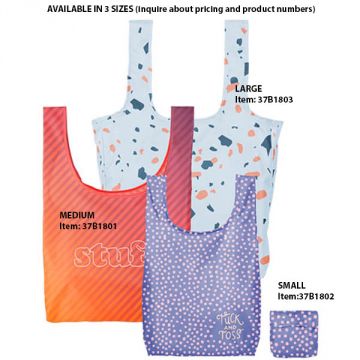 Medium Full Color Fold Up Tote