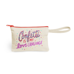 Colored Zipper Cotton Wristlet Colored Zipper Cotton Wristlet