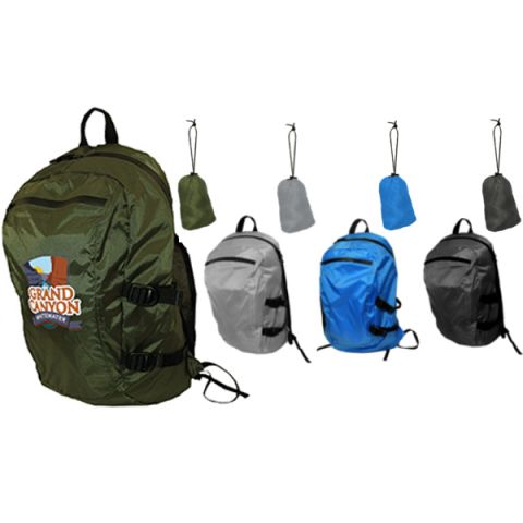 Ripstop Packable Backpack, Custom Backpacks