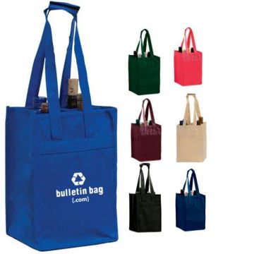 Four Bottle Wine Bag