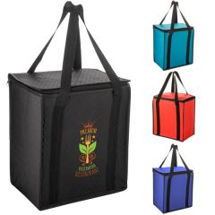 Square Zip Insulated Grocery Bag