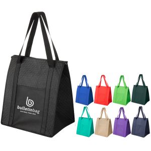 insulated shopping tote