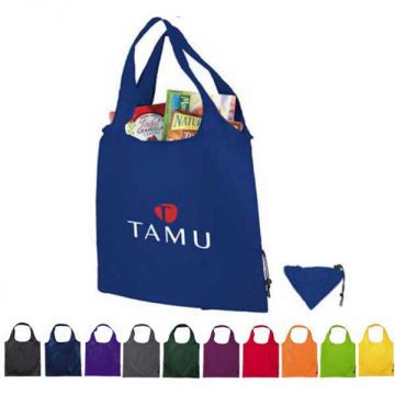 Solid Color Folding Tote