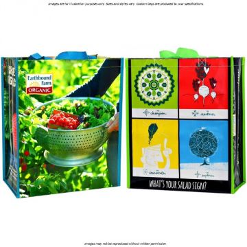 Custom Woven Grocery Bag