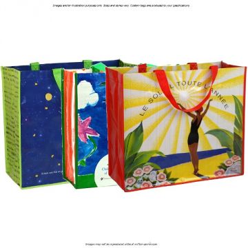 Custom Woven Tote Bag