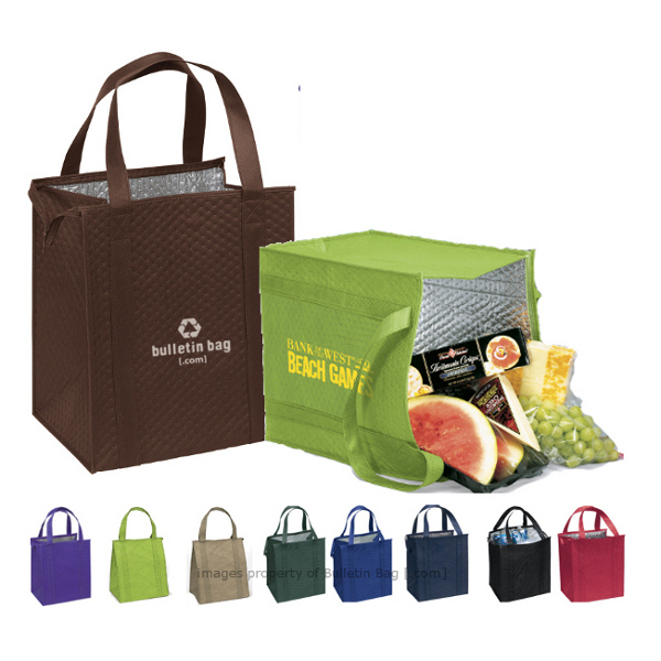 insulated grocery bags with zippered top