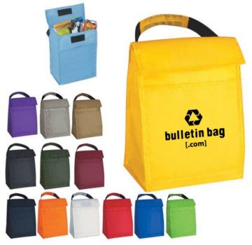 Polyester Lunch Bag with Pocket