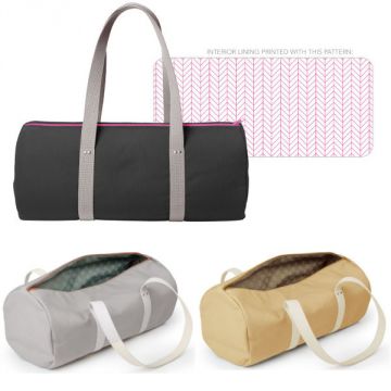 Canvas Duffel with Branded Lining