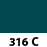 Dark Teal 316