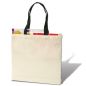Natural Canvas w-Black Handles