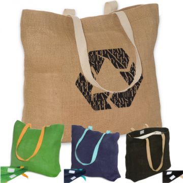 Eco Green Jute Reusable Bag